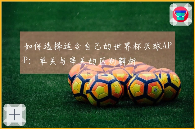 如何选择适合自己的世界杯买球APP：单关与串关的区别解析
